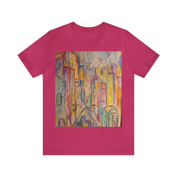 TWO TOAST THE TOWN Unisex Jersey Short Sleeve Tee