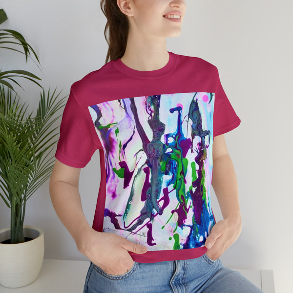 THE JOURNEY  Wearable Art Unisex Jersey Short Sleeve Tee