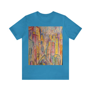 TWO TOAST THE TOWN Unisex Jersey Short Sleeve Tee