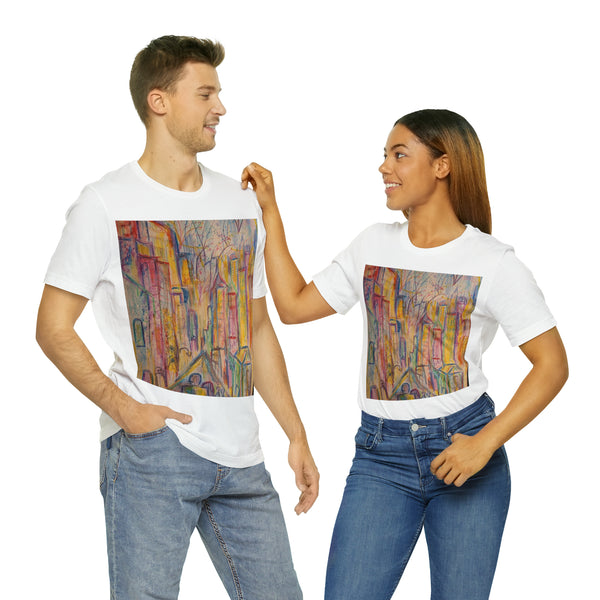 TWO TOAST THE TOWN Unisex Jersey Short Sleeve Tee