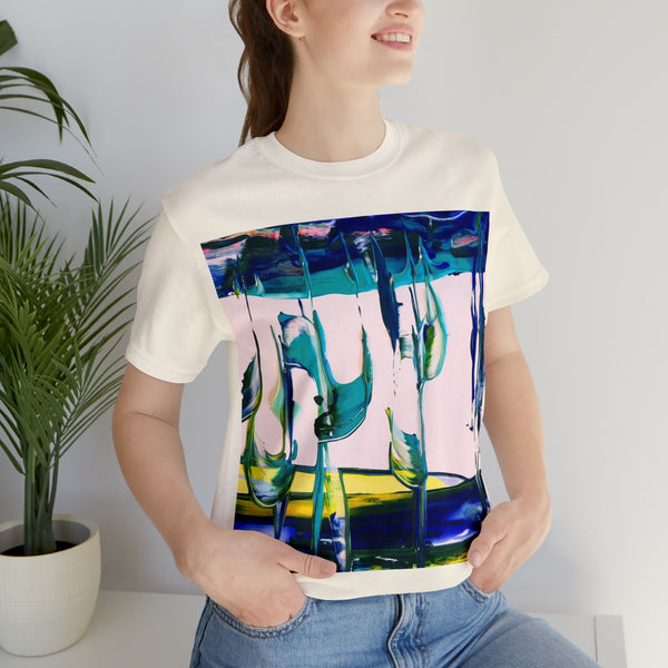 SALUTE THE SKY Wearable Art Unisex Jersey Short Sleeve Tee