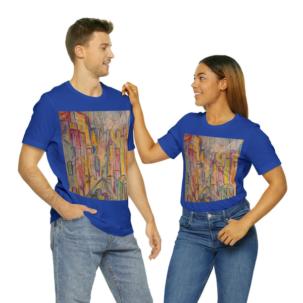 TWO TOAST THE TOWN Unisex Jersey Short Sleeve Tee