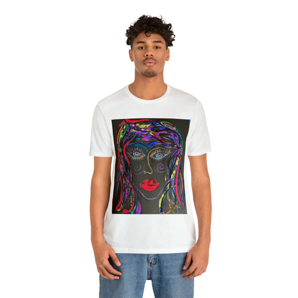 NEON ROSE  Unisex Jersey Short Sleeve Tee