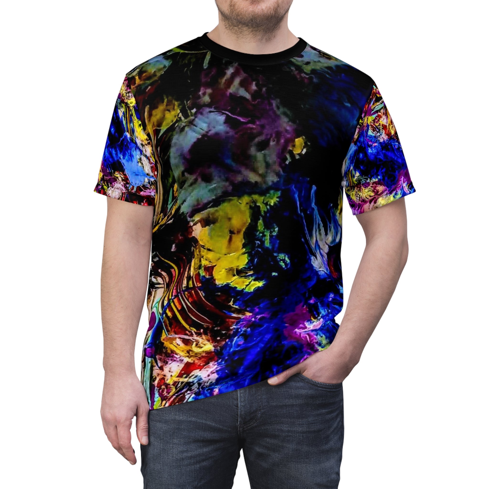 The Man Unisex Cut & Sew Tee