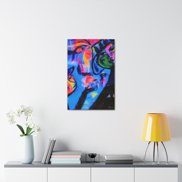 Gallery  - Neon Love-    Printed Canvas