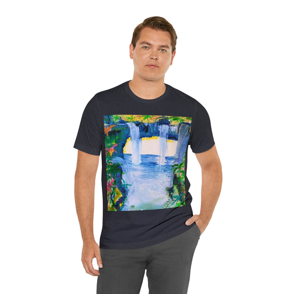SECRET ISLAND CAVE 3  Unisex Jersey Short Sleeve Tee