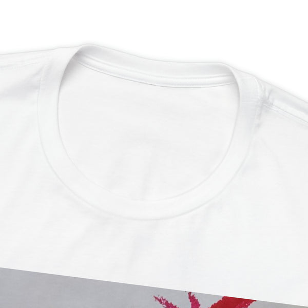 CRIMSON PALM   Wearable Art Unisex Jersey Short Sleeve Tee