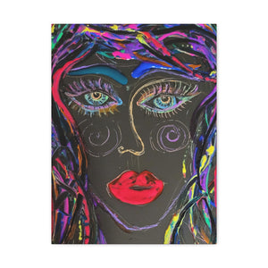 Gallery   - Neon Rose-   Canvas Print