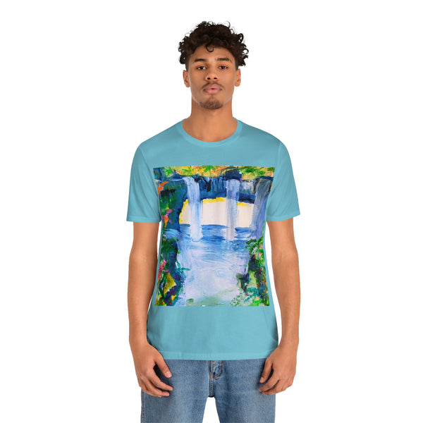 SECRET ISLAND CAVE 3  Unisex Jersey Short Sleeve Tee