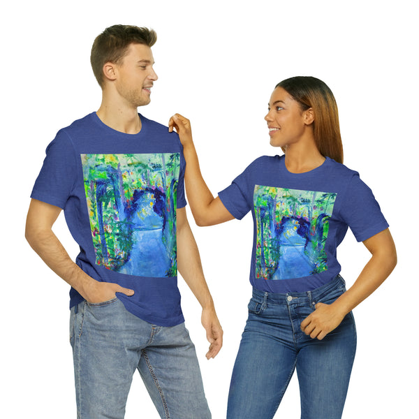 SECRET ISLAND CAVE 2 Wearable Art Unisex Jersey Short Sleeve Tee