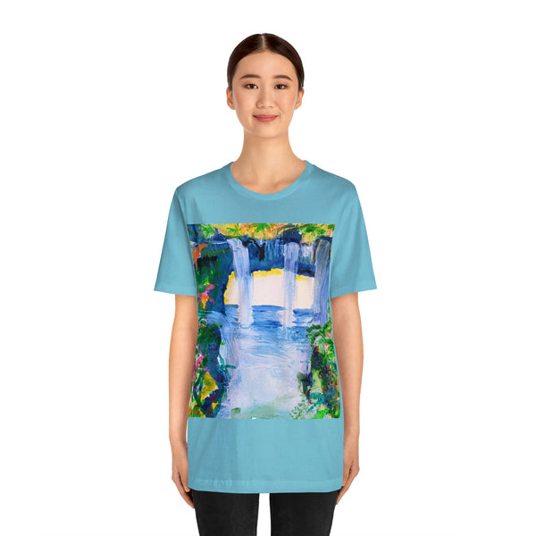 SECRET ISLAND CAVE 3  Unisex Jersey Short Sleeve Tee