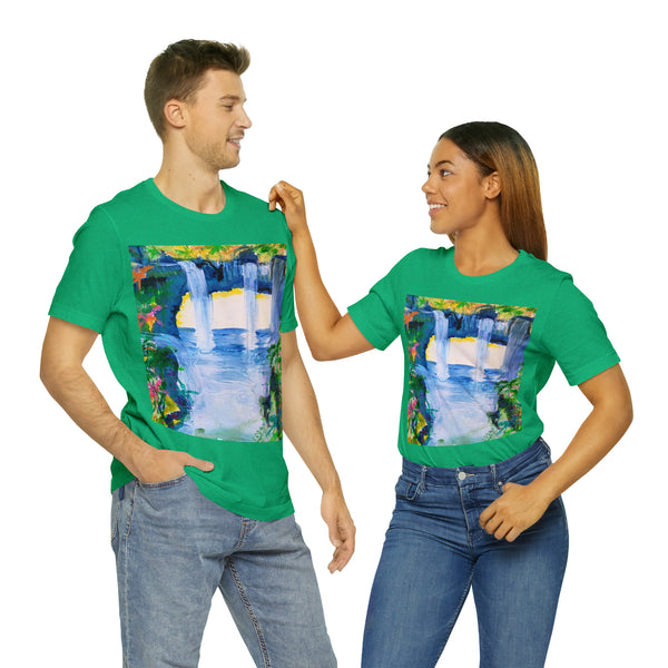 SECRET ISLAND CAVE 3  Unisex Jersey Short Sleeve Tee