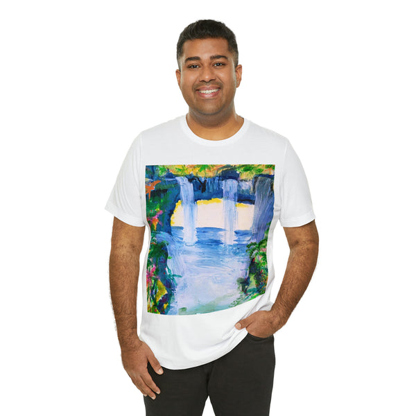 SECRET ISLAND CAVE 3  Unisex Jersey Short Sleeve Tee