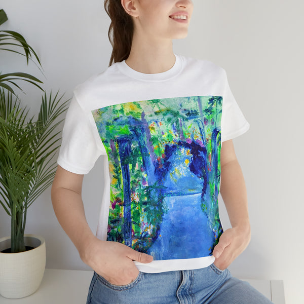 SECRET ISLAND CAVE 2 Wearable Art Unisex Jersey Short Sleeve Tee