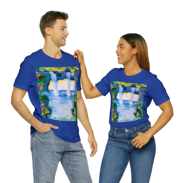 SECRET ISLAND CAVE 3  Unisex Jersey Short Sleeve Tee