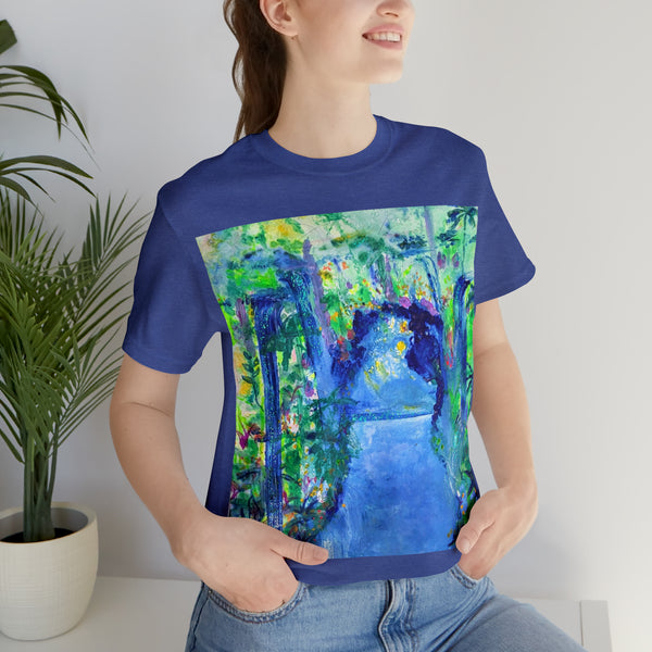 SECRET ISLAND CAVE 2 Wearable Art Unisex Jersey Short Sleeve Tee