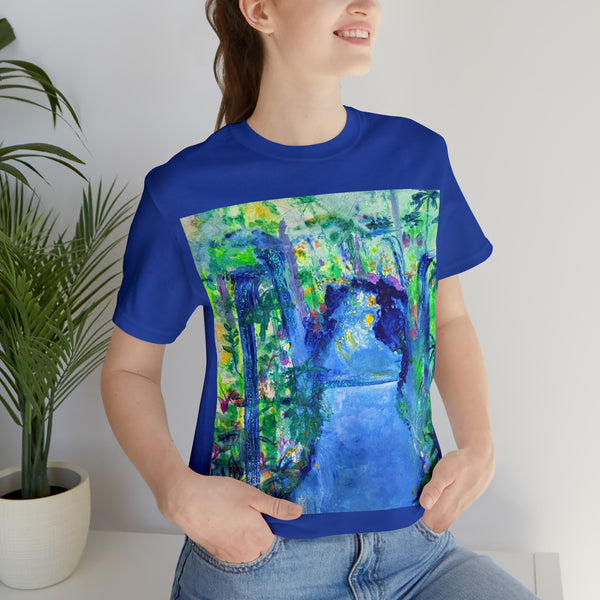 SECRET ISLAND CAVE 2 Wearable Art Unisex Jersey Short Sleeve Tee