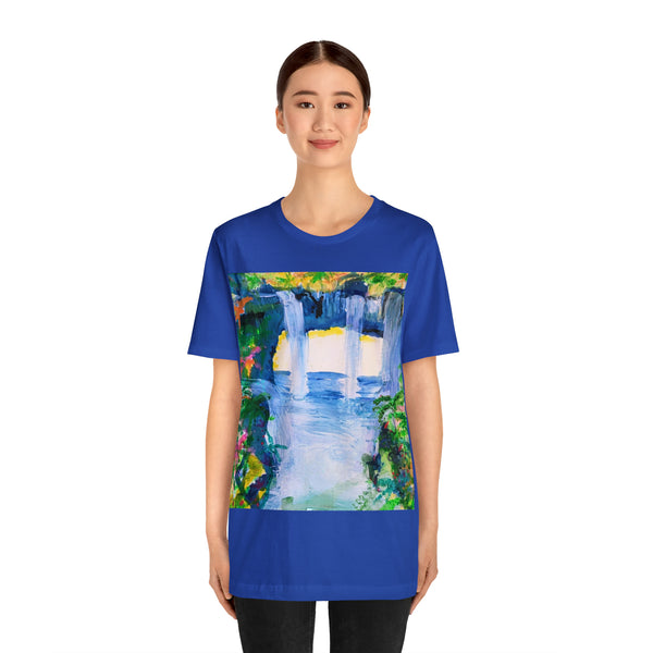 SECRET ISLAND CAVE 3  Unisex Jersey Short Sleeve Tee