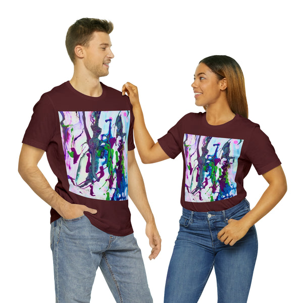 THE JOURNEY  Wearable Art Unisex Jersey Short Sleeve Tee