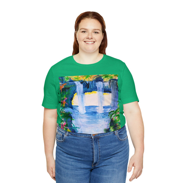 SECRET ISLAND CAVE 3  Unisex Jersey Short Sleeve Tee