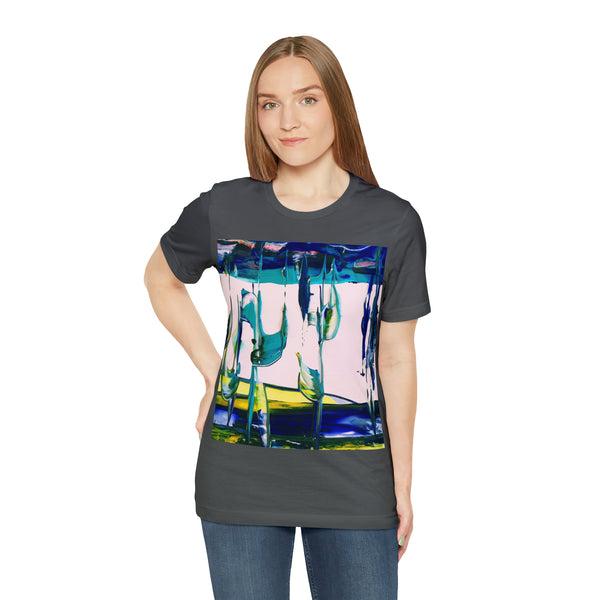 SALUTE THE SKY Wearable Art Unisex Jersey Short Sleeve Tee