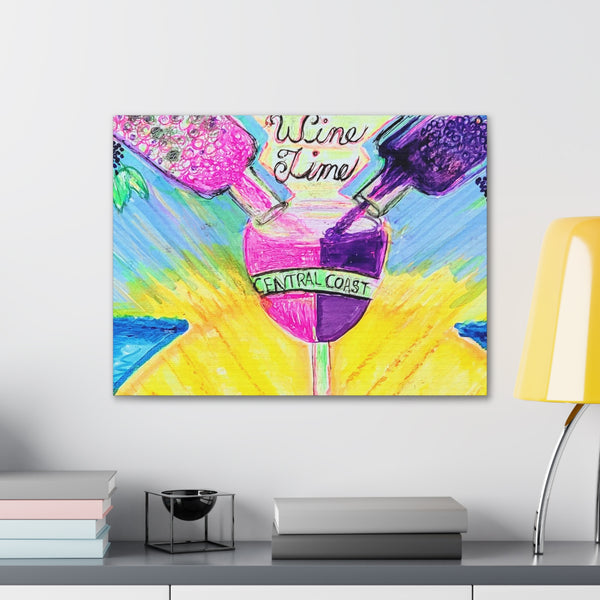 Gallery  - Wine T-  Canvas print