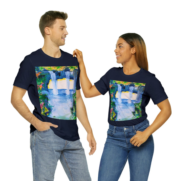 SECRET ISLAND CAVE 3  Unisex Jersey Short Sleeve Tee