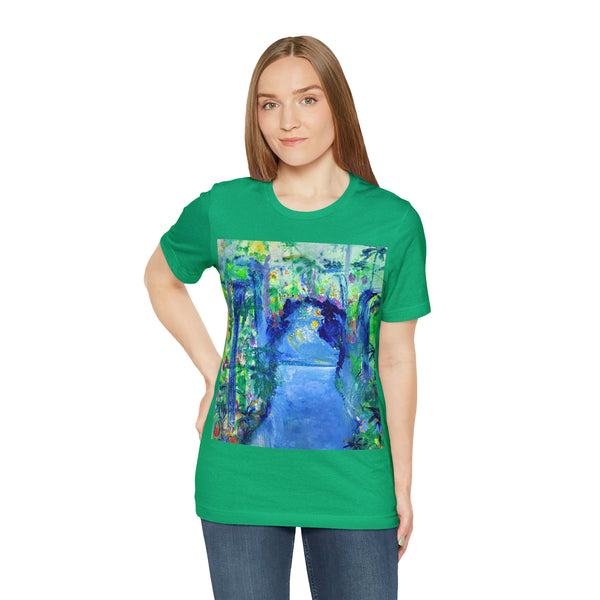 SECRET ISLAND CAVE 2 Wearable Art Unisex Jersey Short Sleeve Tee