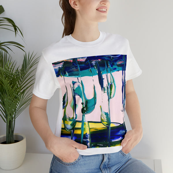SALUTE THE SKY Wearable Art Unisex Jersey Short Sleeve Tee