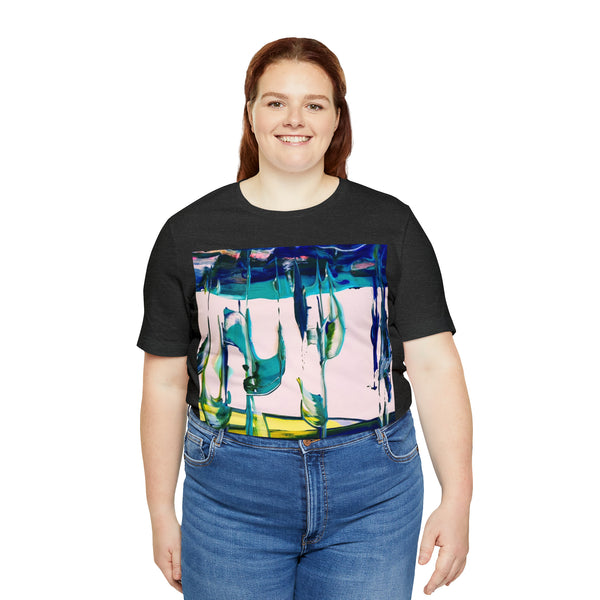 SALUTE THE SKY Wearable Art Unisex Jersey Short Sleeve Tee