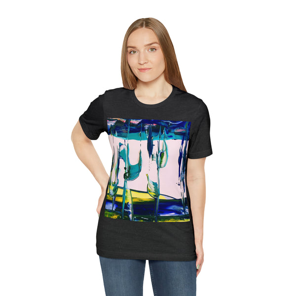 SALUTE THE SKY Wearable Art Unisex Jersey Short Sleeve Tee