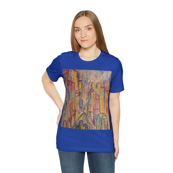 TWO TOAST THE TOWN Unisex Jersey Short Sleeve Tee