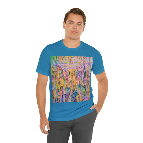 CENTER STAGE   Unisex Jersey Short Sleeve Tee