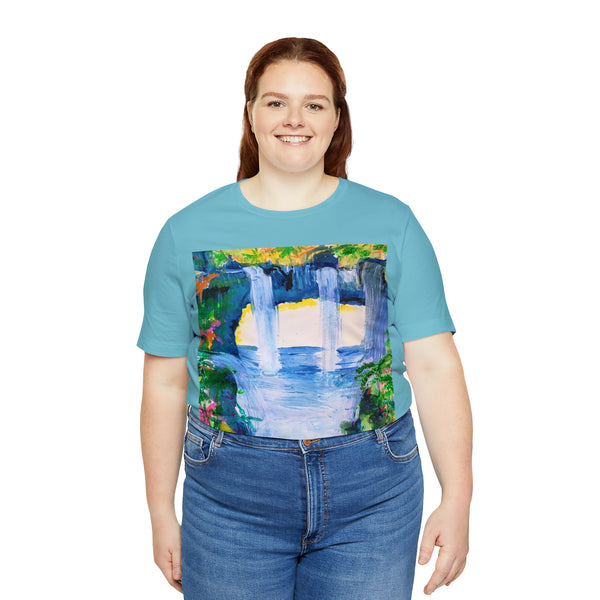 SECRET ISLAND CAVE 3  Unisex Jersey Short Sleeve Tee