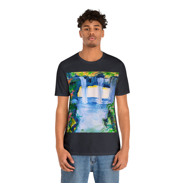 SECRET ISLAND CAVE 3  Unisex Jersey Short Sleeve Tee