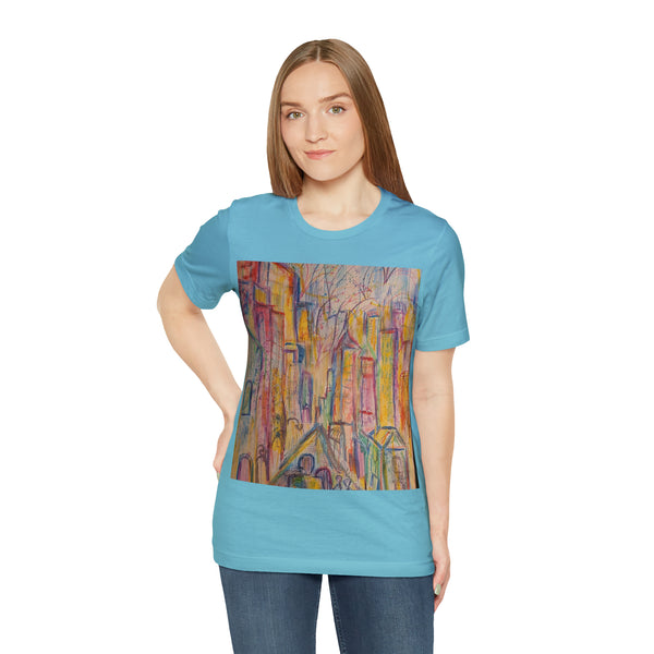 TWO TOAST THE TOWN Unisex Jersey Short Sleeve Tee