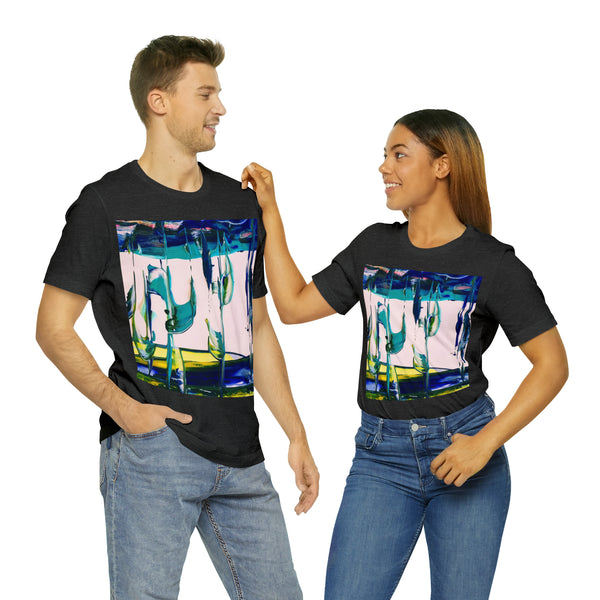 SALUTE THE SKY Wearable Art Unisex Jersey Short Sleeve Tee