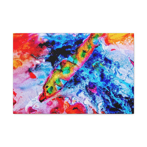 Fred Fancy Fish Canvas Gallery Wraps