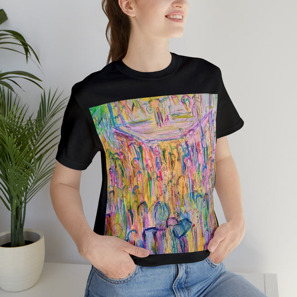 CENTER STAGE   Unisex Jersey Short Sleeve Tee