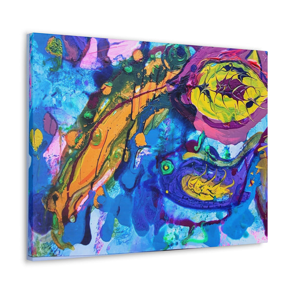 FOUR FISH Canvas Print Gallery