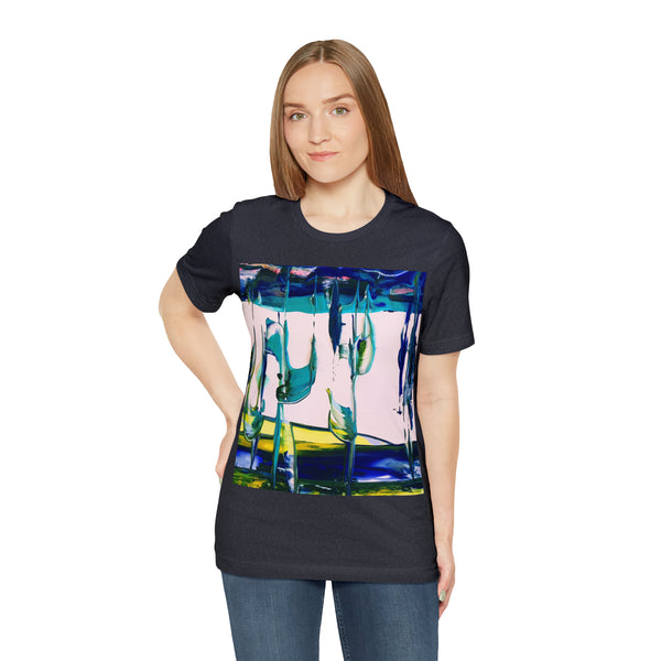 SALUTE THE SKY Wearable Art Unisex Jersey Short Sleeve Tee