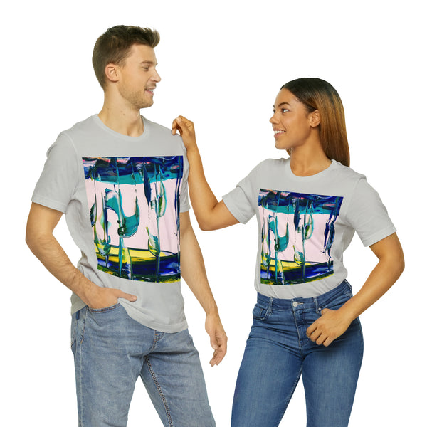 SALUTE THE SKY Wearable Art Unisex Jersey Short Sleeve Tee