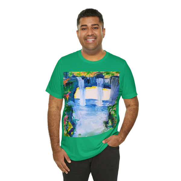 SECRET ISLAND CAVE 3  Unisex Jersey Short Sleeve Tee