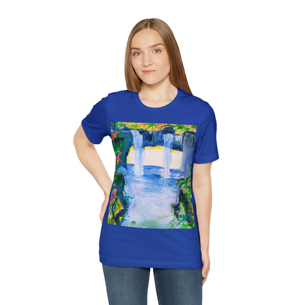 SECRET ISLAND CAVE 3  Unisex Jersey Short Sleeve Tee
