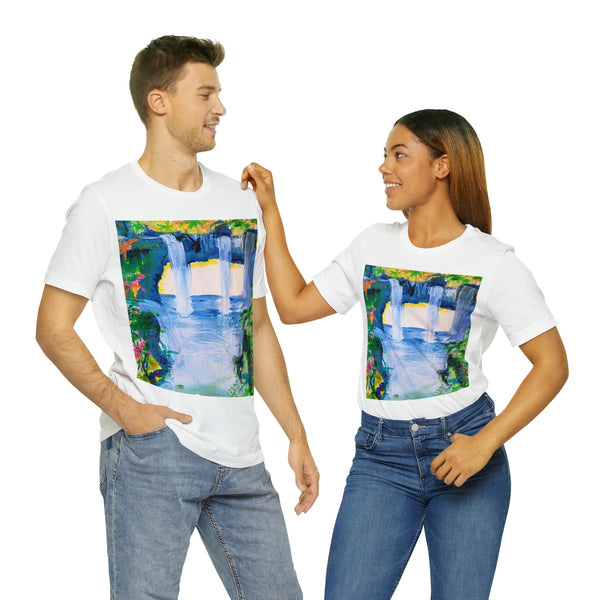 SECRET ISLAND CAVE 3  Unisex Jersey Short Sleeve Tee