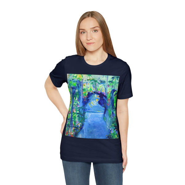 SECRET ISLAND CAVE 2 Wearable Art Unisex Jersey Short Sleeve Tee