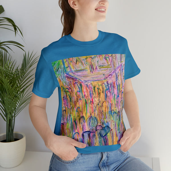 CENTER STAGE   Unisex Jersey Short Sleeve Tee
