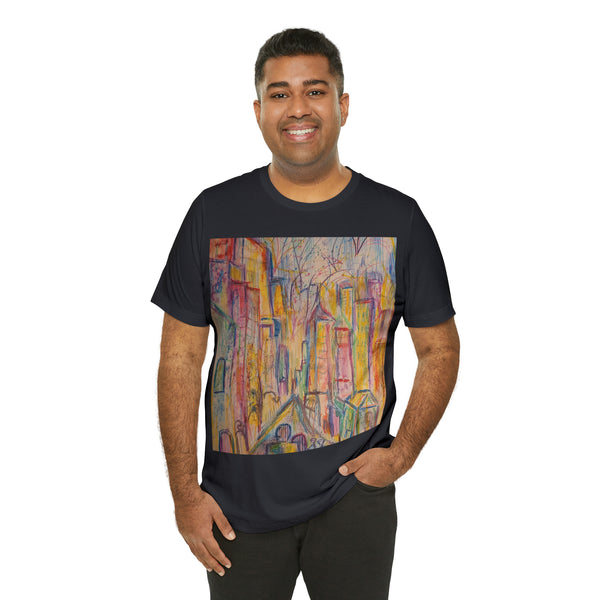 TWO TOAST THE TOWN Unisex Jersey Short Sleeve Tee