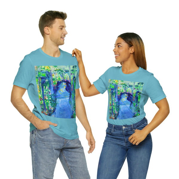 SECRET ISLAND CAVE 2 Wearable Art Unisex Jersey Short Sleeve Tee