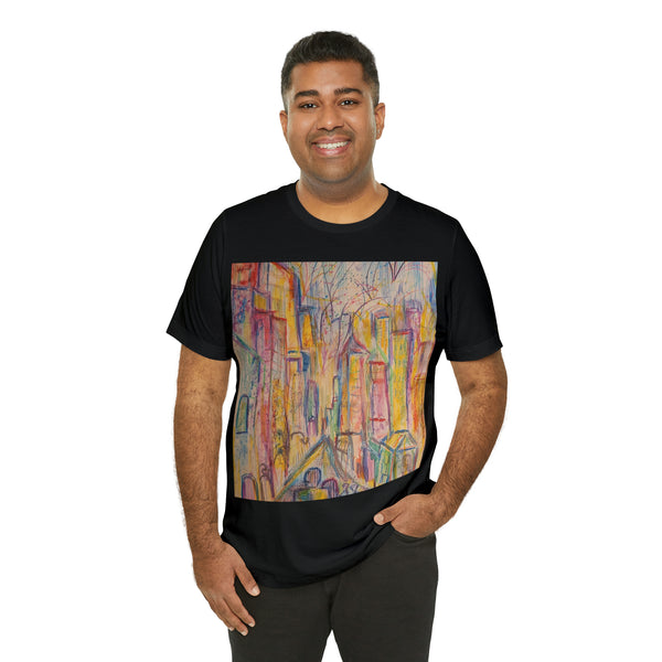 TWO TOAST THE TOWN Unisex Jersey Short Sleeve Tee